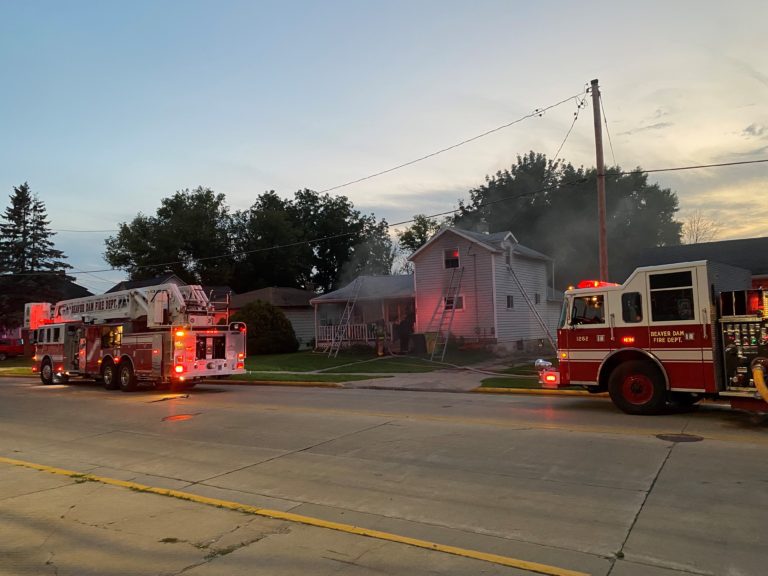 Beaver Dam Home Damaged By Fire Daily Dodge