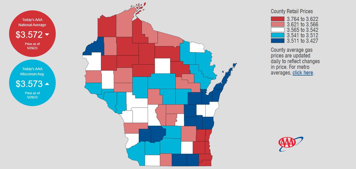 Memorial Day Weekend Gas Prices Up, But Lower Than Last Years Daily Dodge