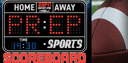 Friday high school football scoreboard