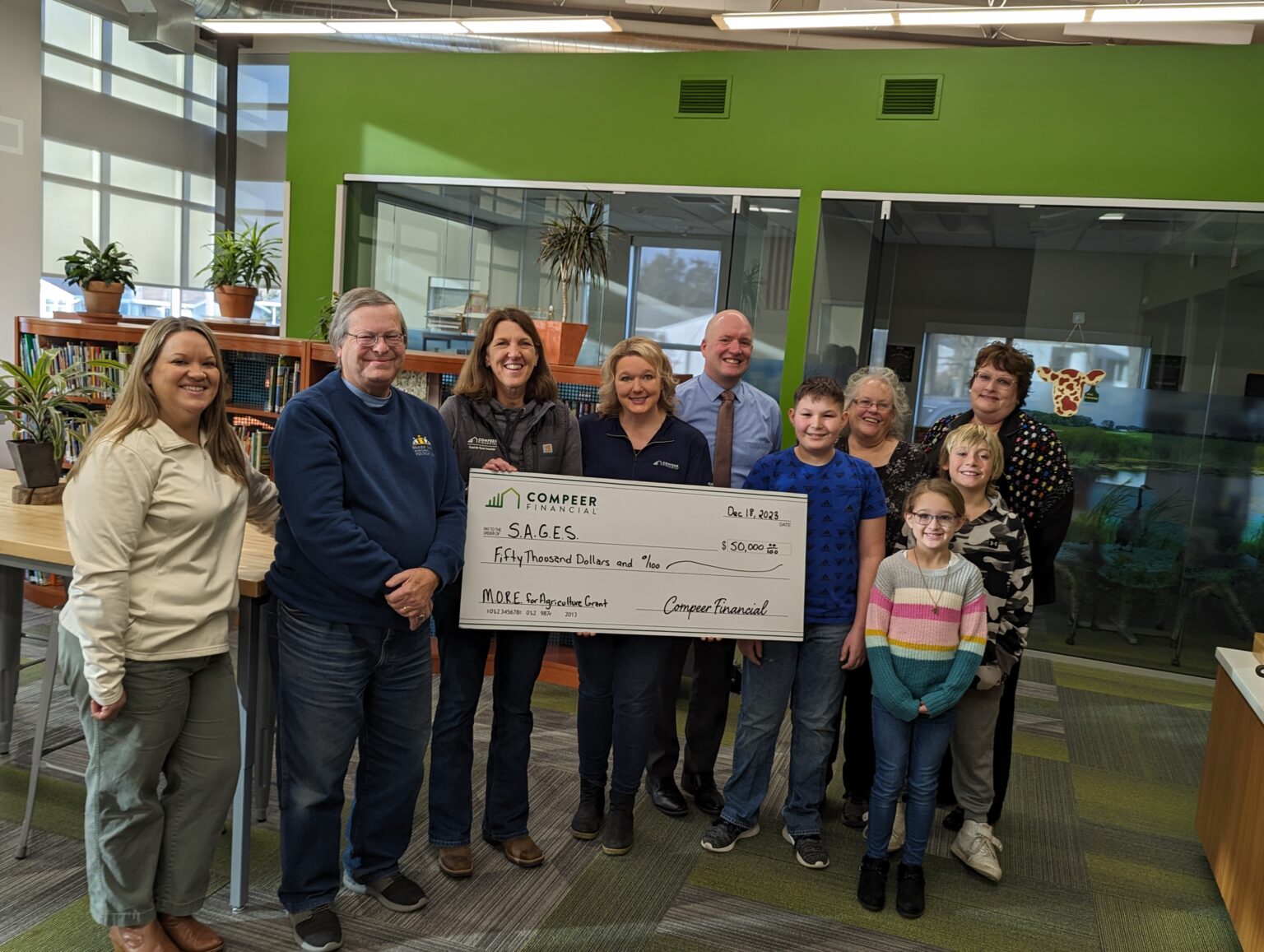 Compeer Financial Awards Grant To SAGES Daily Dodge