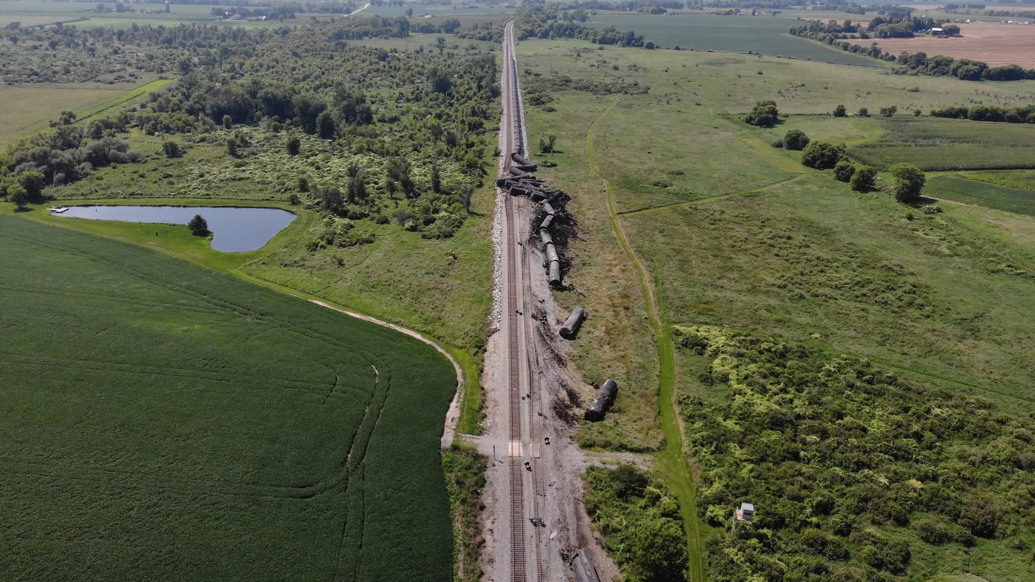 Update From Authorities On Train Derailment